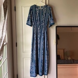 Wren & ivory maxi dress